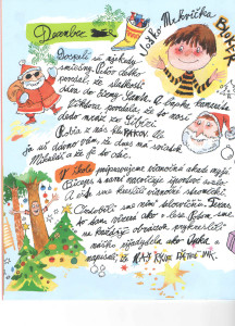 Slniečko č. 4, december 2013, str. 4 Ilustrácie: Juraj Martiška