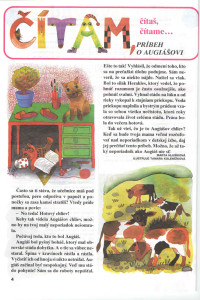 Príbeh o Augiášovi Zornička č. 8, apríl 1995 Ilustrácia: Tamara Kolenčíková