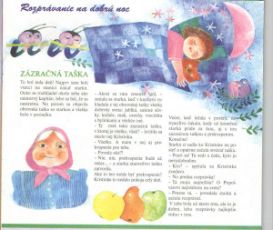 Zázračná taška Včielka č. 8, apríl 1998 Ilustrácia: Jozefína Horáčková