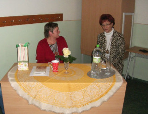 S Marcelkou Bundovou, šikovnou profesorkou slovenského jazyka